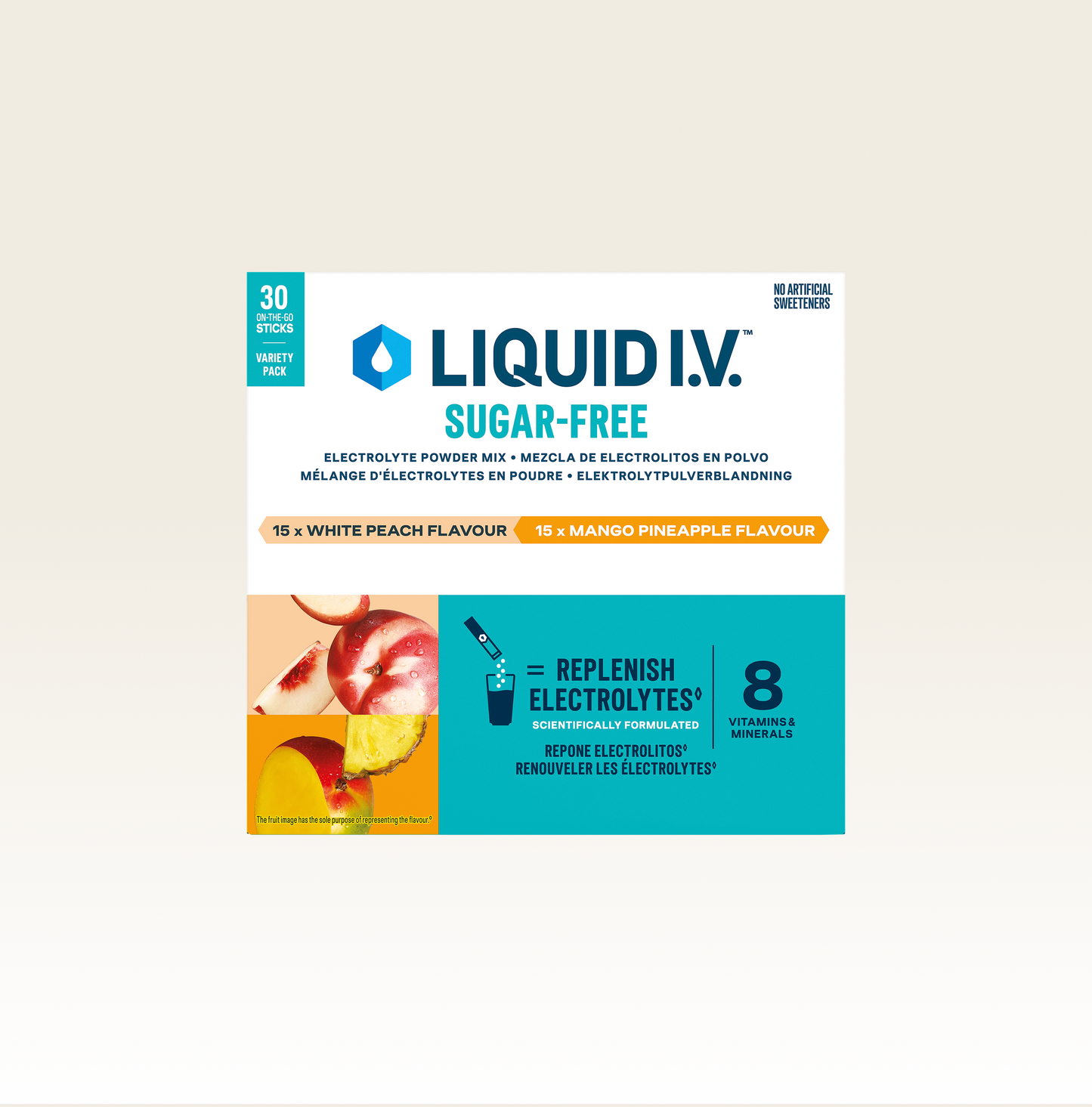 Liquid I.V.® Sugar-Free FR - Variety pack 30PK